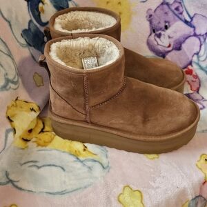 Womens Classic Ugg Platform Boots